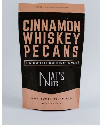 Cinnamon Whiskey Pecans - Premium Snacks from Nats Nuts - Just $6.50! Shop now at Shop A Positive You