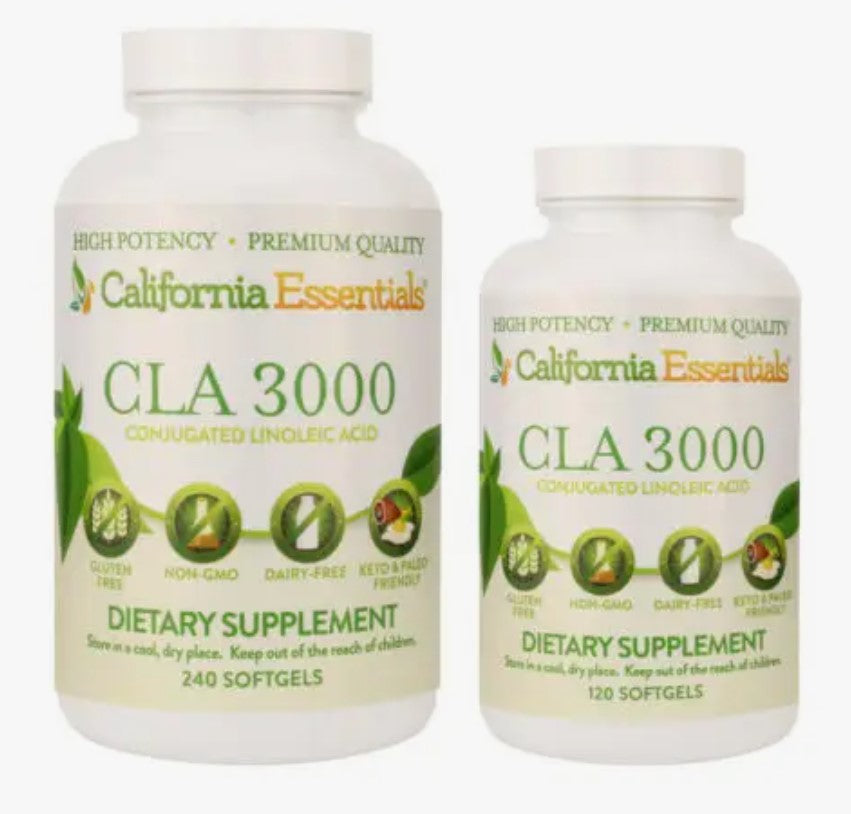 CLA 3000mg - Premium Dietary Supplement from California Essentials - Just $19.98! Shop now at Shop A Positive You