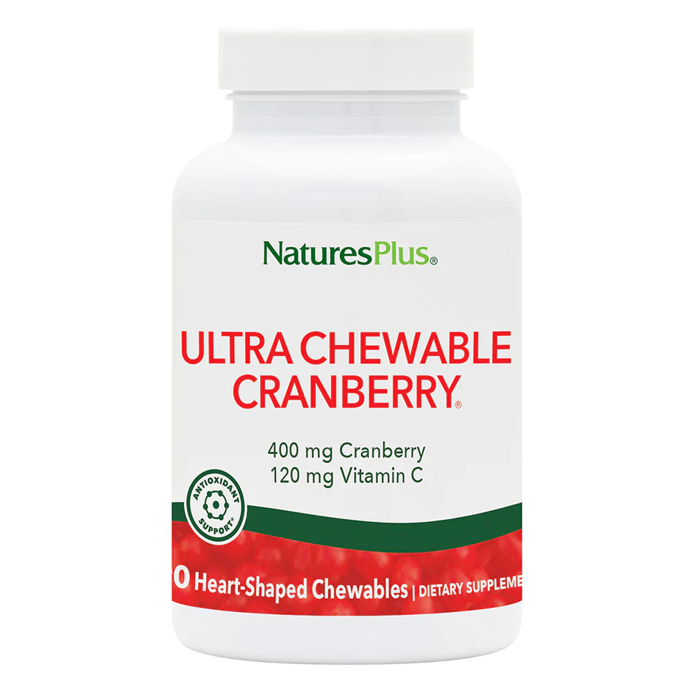 Ultra Chewable Cranberry® Love Berries® Tablets - Premium Vitamins from NaturesPlus - Just $14.95! Shop now at Shop A Positive You
