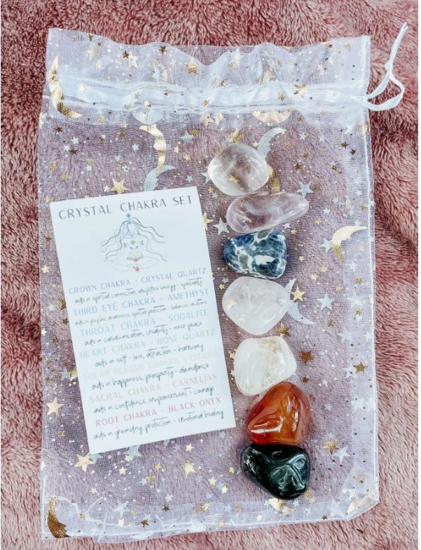 Chakra Crystal Set - Premium Crystals from Gemini Moon Magic - Just $15.55! Shop now at Shop A Positive You