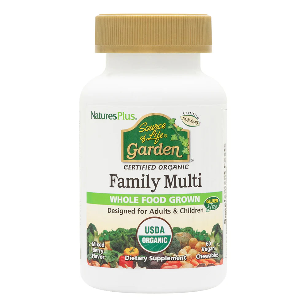 Source of Life® Garden Family Multivitamin Chewables - Premium Vitamins from NaturesPlus - Just $29.95! Shop now at Shop A Positive You