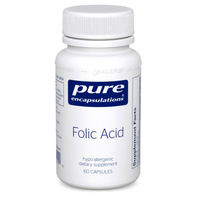 Folic Acid - Premium Vitamins from Pure Encapsulations - Just $13.99! Shop now at Shop A Positive You