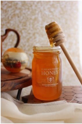 Honey Gift Set + Honey Dipper - Premium Honey with Honeycomb from Pure Southern Honey - Just $10.84! Shop now at Shop A Positive You