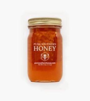 Mini Honey Jar + Honeycomb - Premium Honey with Honeycomb from Pure Southern Honey - Just $10.84! Shop now at Shop A Positive You