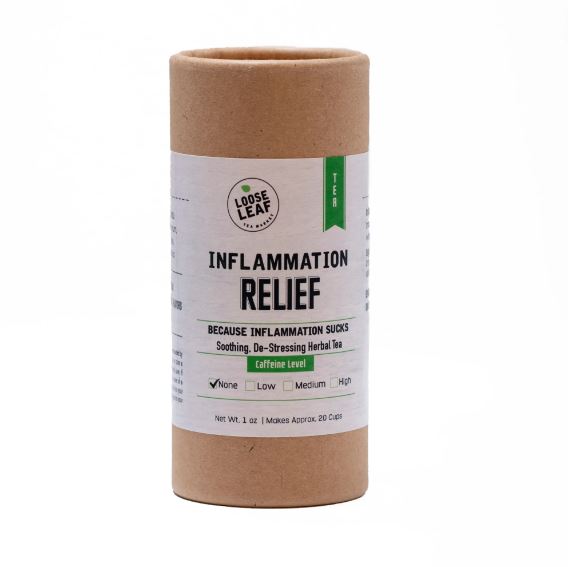 Inflammation Relief Tea - Premium Loose Leaf Tea from Loose Leaf Tea Market - Just $16! Shop now at Shop A Positive You