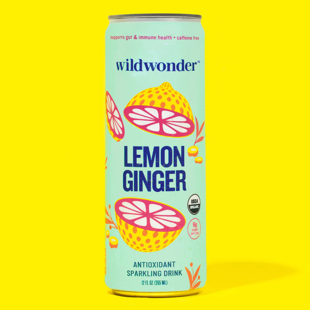 Lemon Ginger Sparkling Antioxidant Drink - Premium Beverages from Wildwonder - Just $3.99! Shop now at Shop A Positive You