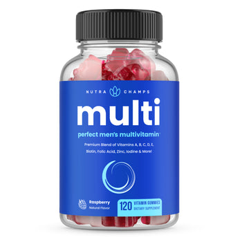 Men's Multivitamin Gummies - Premium Vitamins from NutraChamps - Just $16.95! Shop now at Shop A Positive You