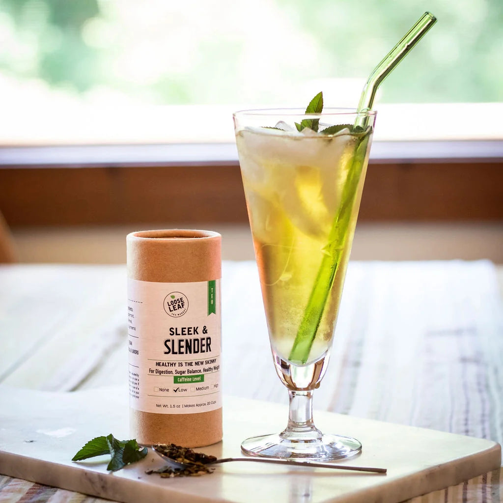 Sleek + Slender Tea - Premium Loose Leaf Tea from Loose Leaf Tea Market - Just $17! Shop now at Shop A Positive You