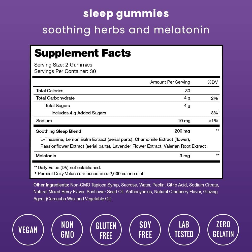 Sleep Gummies - Premium Dietary Supplement from NutraChamps - Just $16.96! Shop now at Shop A Positive You