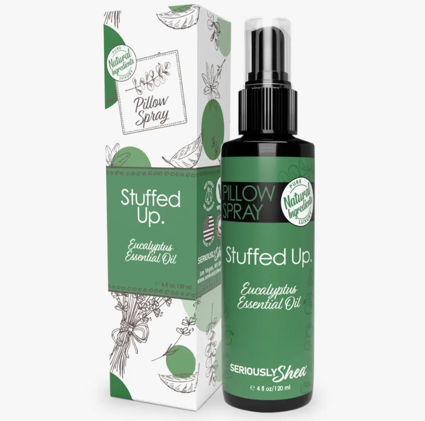 Stuffed Up Pillow Spray - Premium Essential Oil Spray from Seriously Shea - Just $12! Shop now at Shop A Positive You