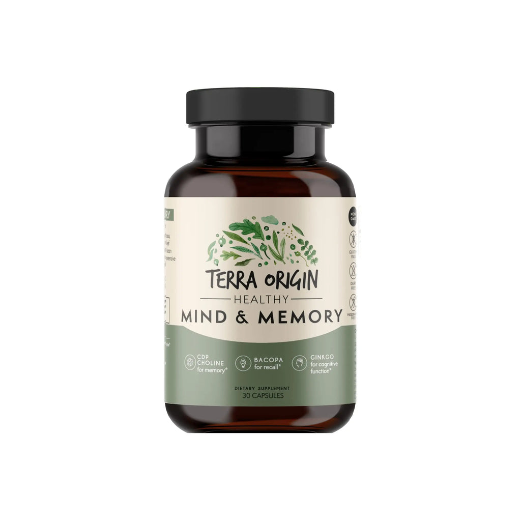 Terra Orgin Healthy Mind & Memory - Premium Dietary Supplement from Terra Orgin - Just $22! Shop now at Shop A Positive You