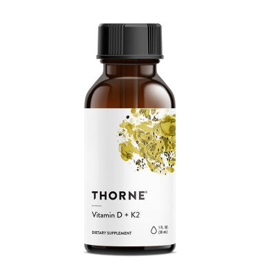 Vitamin D + K2 Liquid - Premium Vitamins from Thorne - Just $27! Shop now at Shop A Positive You