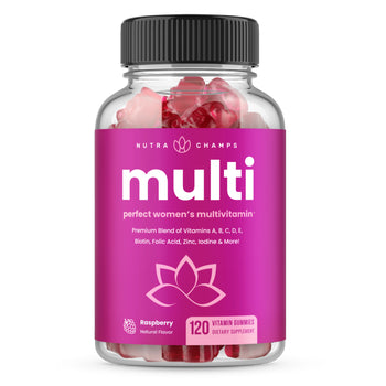 Women's Multivitamin Gummies - Premium Dietary Supplement from NutraChamps - Just $16.95! Shop now at Shop A Positive You